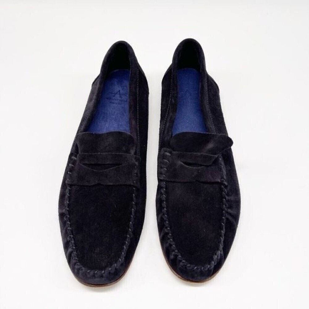 AQUATALIA | Black Lesley Weatherproof Suede Loafers | Women’s | 9 | EUC - Picture 4 of 9